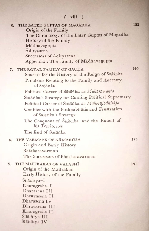 Harsha and His Times Glimpses of Political History during the Seventh Century